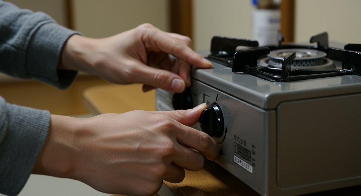 マンション 石油 ストーブ