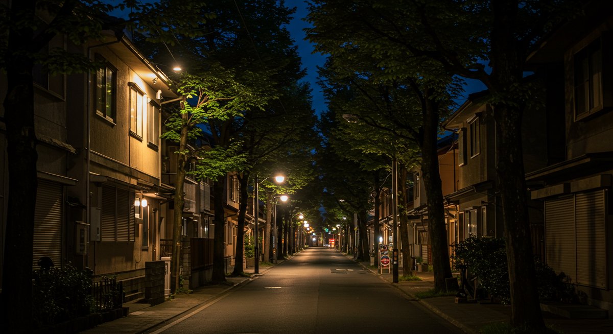 内見 夜