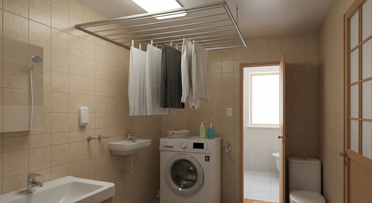 一人暮らし 部屋干し 乾かない